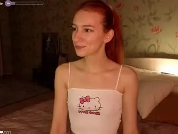 berrryjelly — Goal: hand in panties, fingers teasing wet pussy~ #teen #smalltits #ginger #squirt #cum - Next Goal: Fuck me, please~