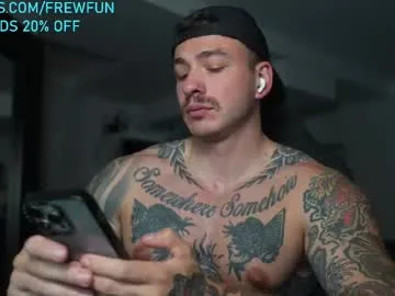 frewfun — Day 8/75! Let's have some fun! #Jock #muscle #tattoos #pvt #cumshow