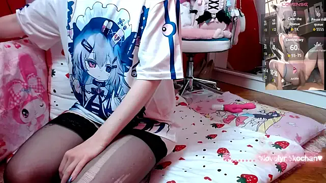 lovely_nekochan —  fingering tight pussy so long + asmr 