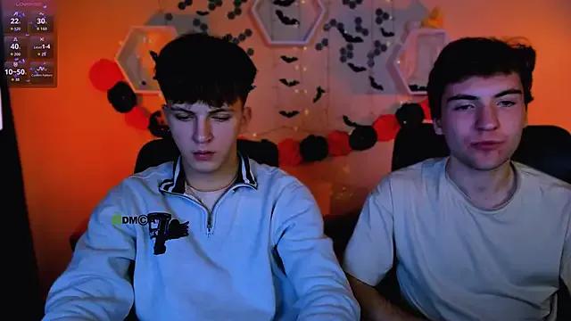 travis_wolf_ — masturbating each other